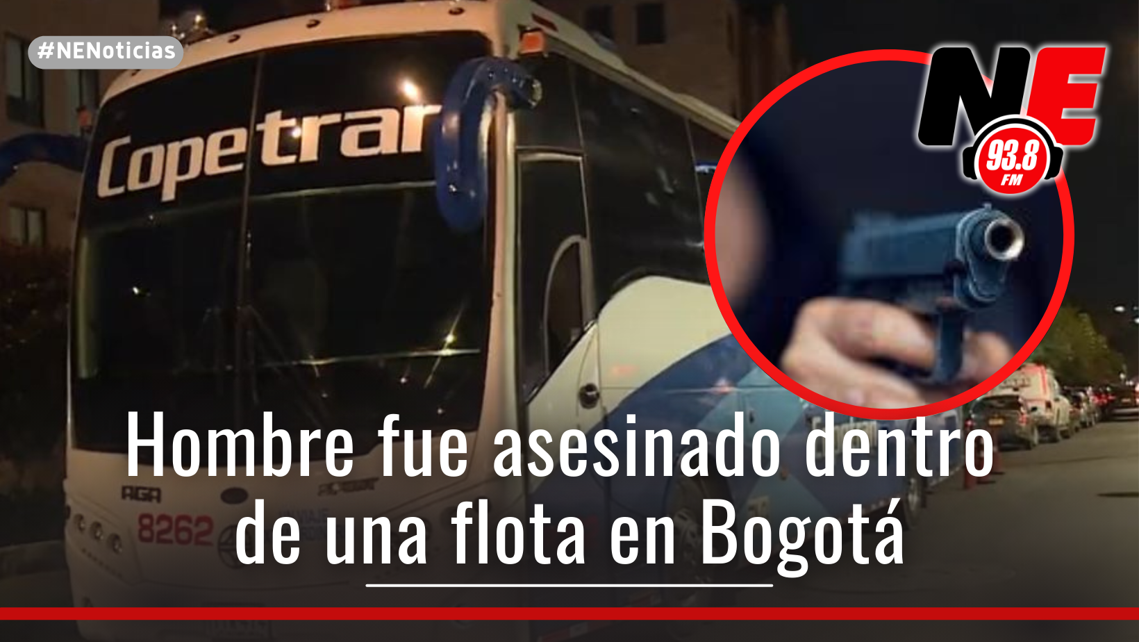 Hombre fue asesinado dentro de una flota en la ruta Bogotá - Santa Marta