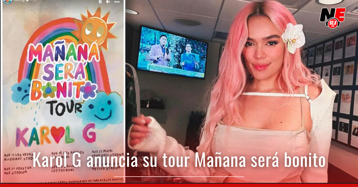 En Redes Sociales La Cantante Karol G Anuncia Su Tour Ma ana Ser Bonito En Redes Sociales La Cantante Karol G Anuncia Su Tour Ma ana Ser Bonito