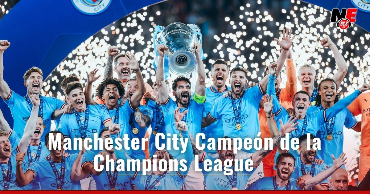 Manchester City campeón de la Champions 2023 - Neiva Estéreo