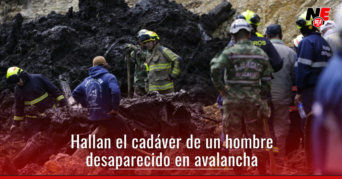 Tras 7 meses hallan el cadáver de un hombre desaparecido en avalancha ...