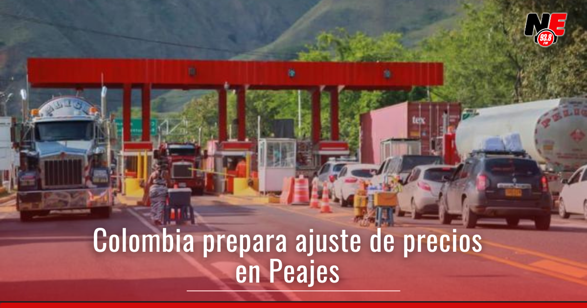 Mintransporte anunció que subirán los precios de peajes en Colombia