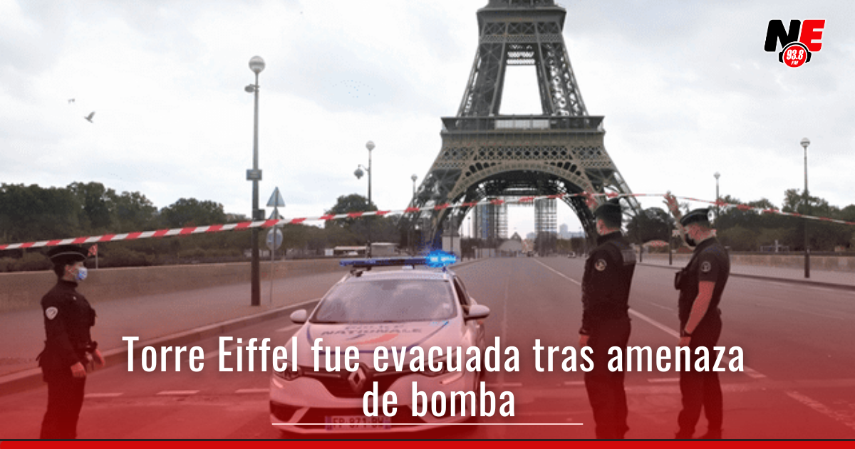 La torre Eiffel de París, y sus alrededores fueron evacuados tras ...