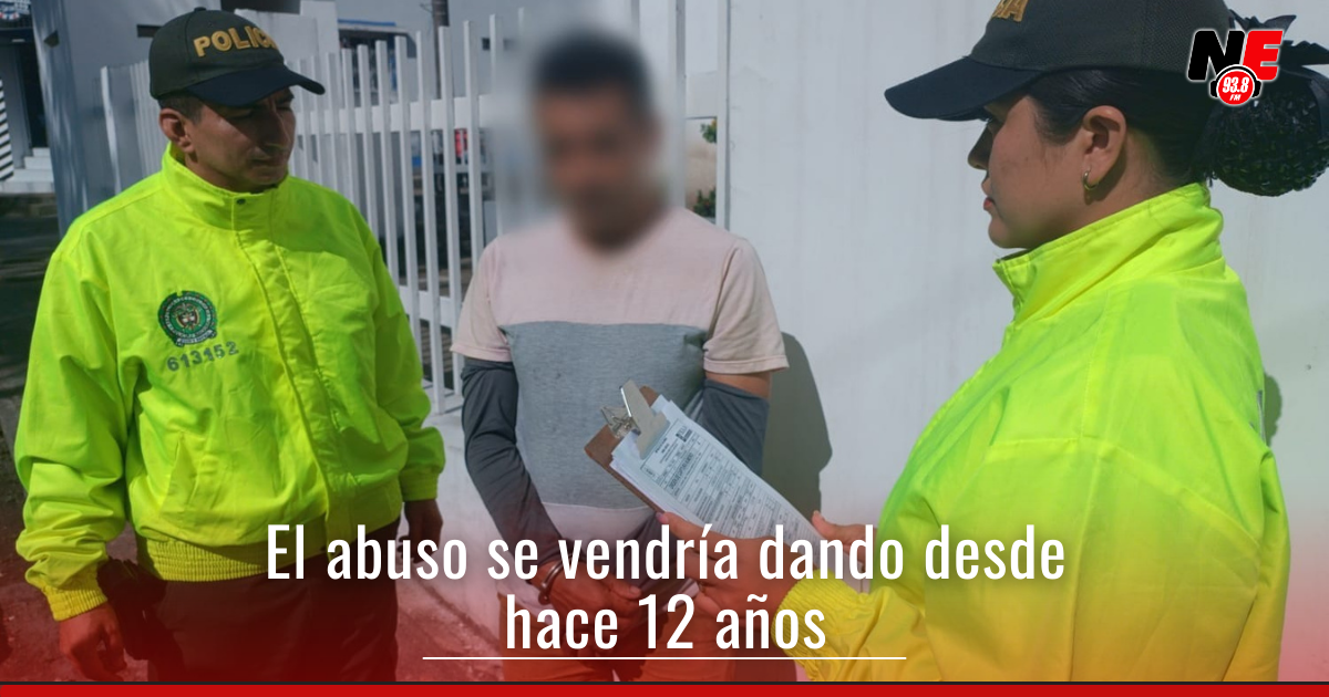 Hombre fue capturado por presuntamente abusar de su hija