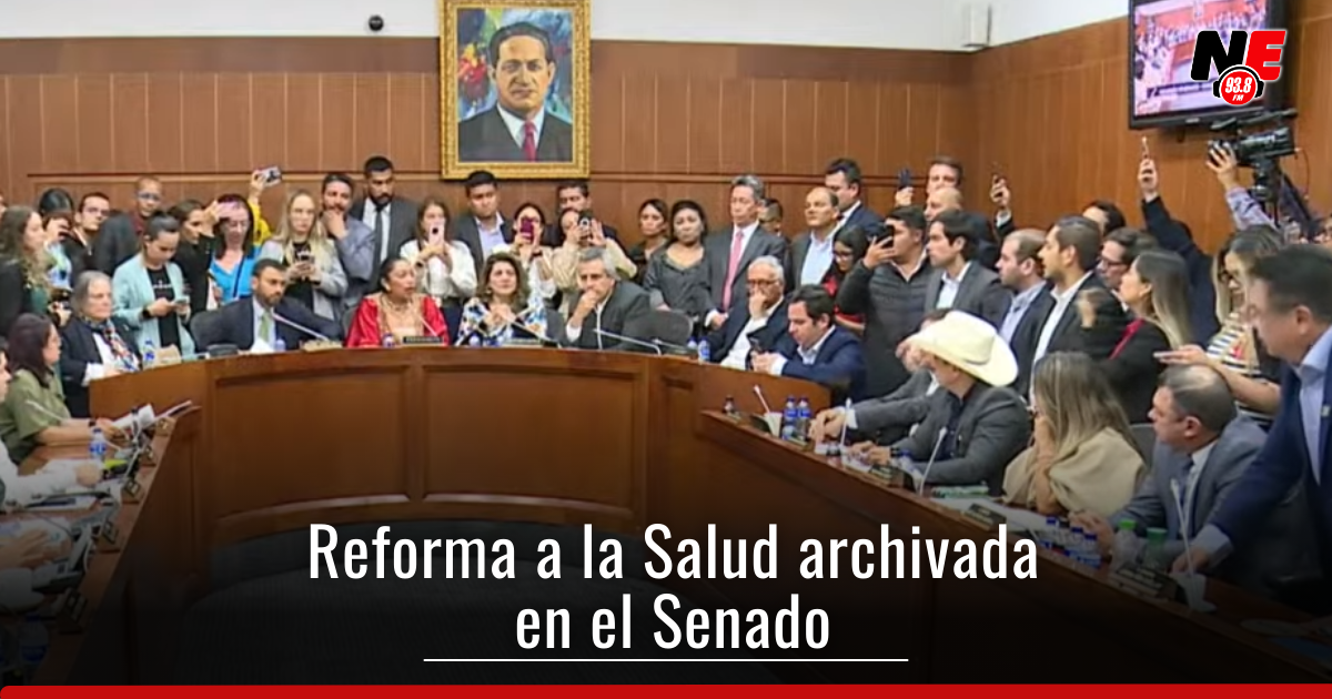 Se hundió la Reforma a la Salud en el Congreso