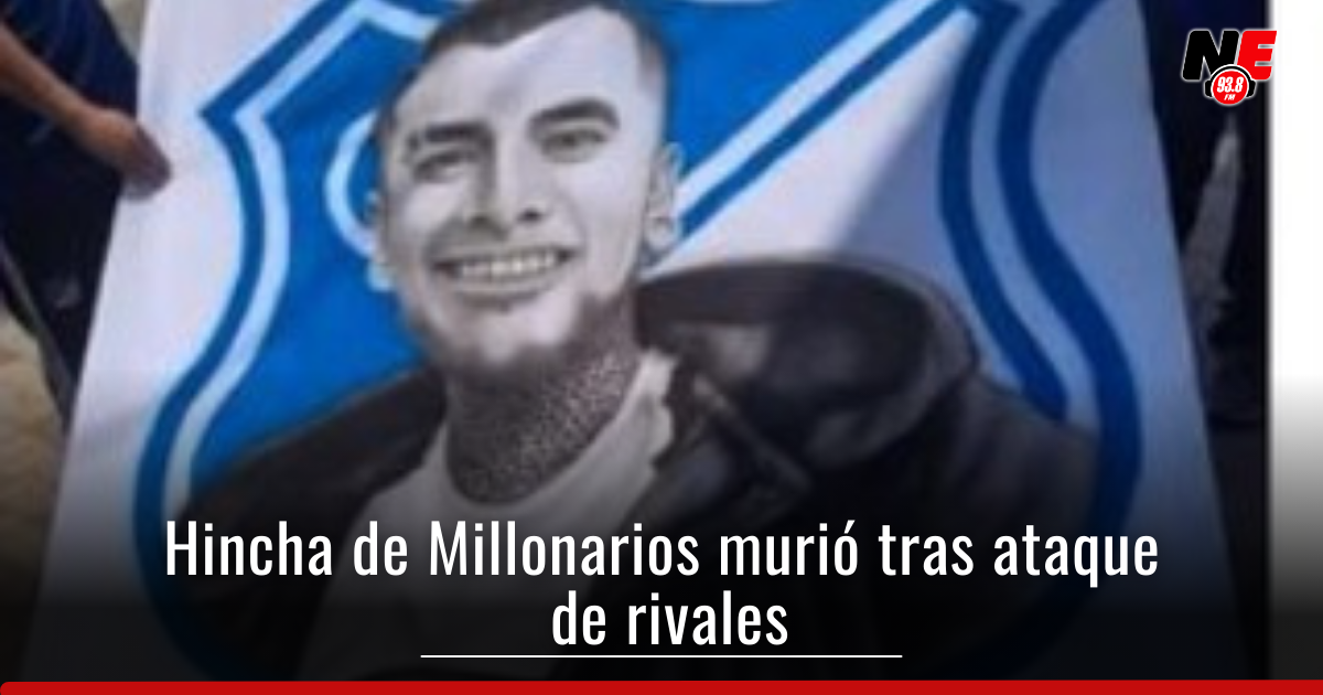 Hincha de Millonarios fue asesinado por presuntos oponentes