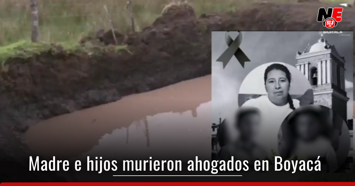 Madre y sus dos hijos fallecieron ahogados en un pozo