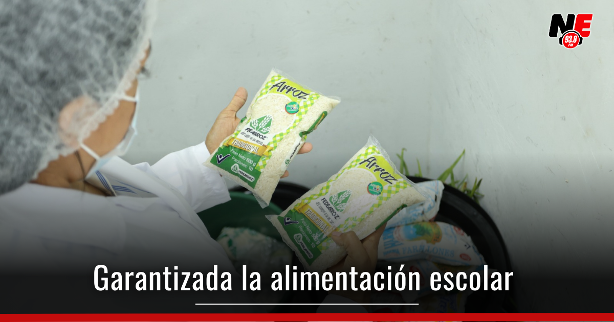 Huila asegura el PAE desde el primer día de clases