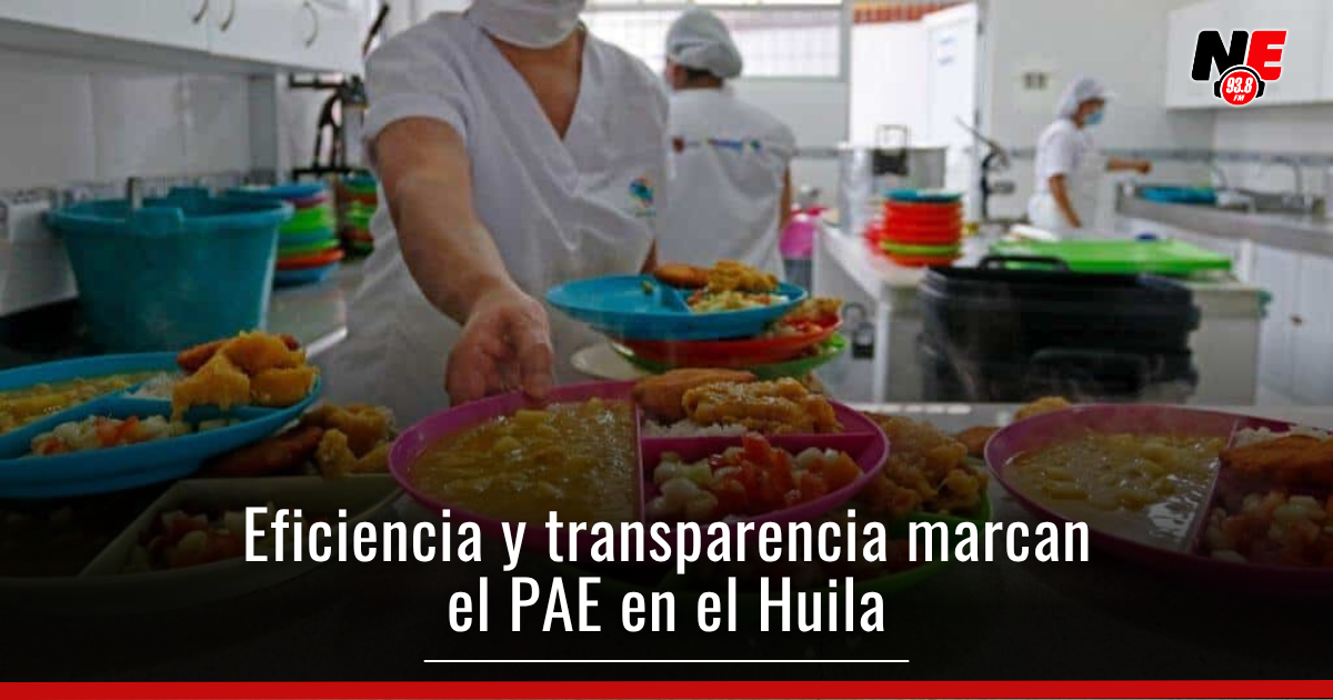 El PAE 2025 deja huella en la educación huilense
